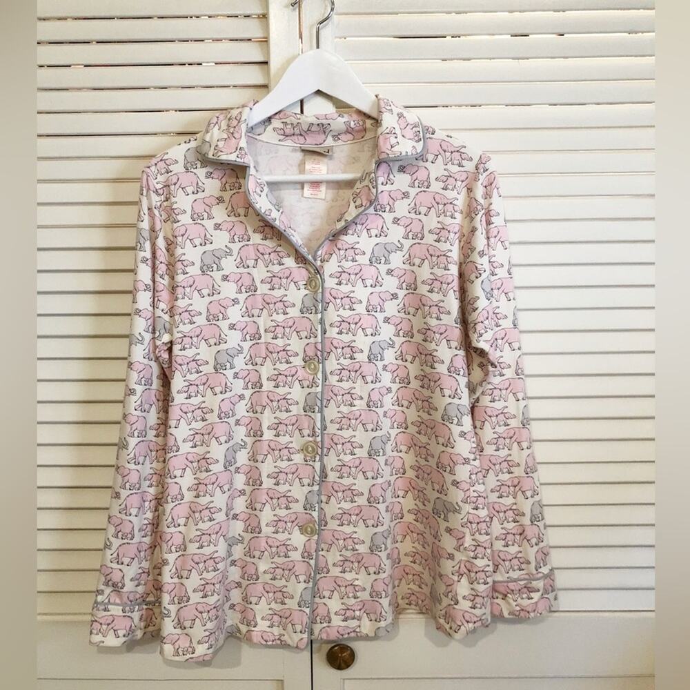 BedHead Pajama Top Pink Elephant